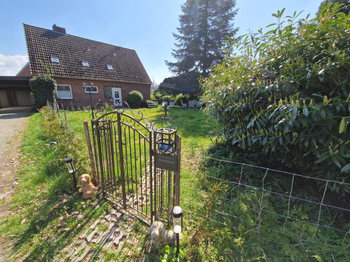 Gemuetliche Wohnung Direkt Am Kuestenkanal! Wardenburg Екстер'єр фото